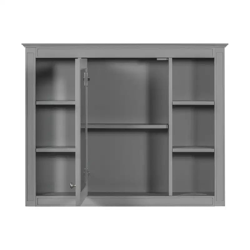 Armoire de toilette murale avec rangements cachés