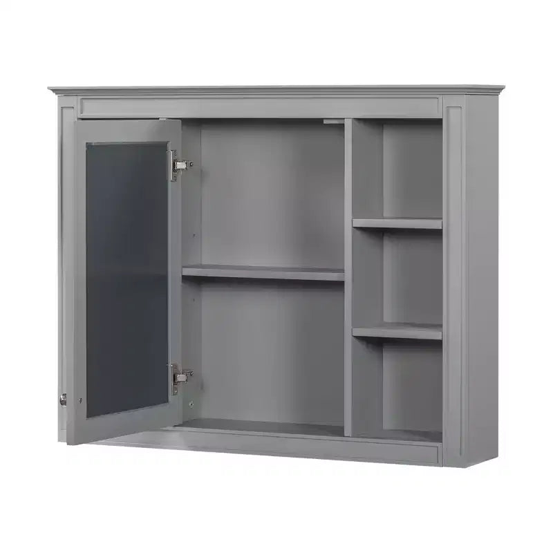 Armoire de toilette murale avec rangements cachés