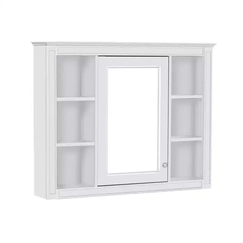 Armoire de toilette murale avec rangements cachés