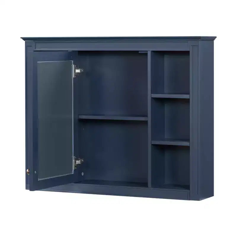 Armoire de toilette murale avec rangements cachés