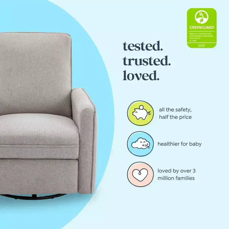 Fauteuil inclinable et planeur pivotant