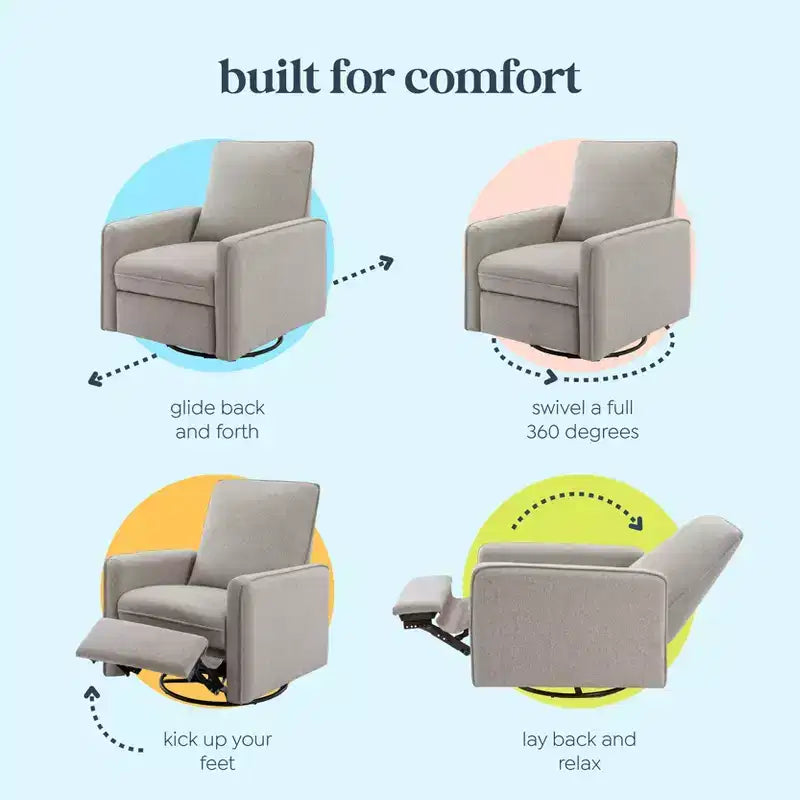 Fauteuil inclinable et planeur pivotant
