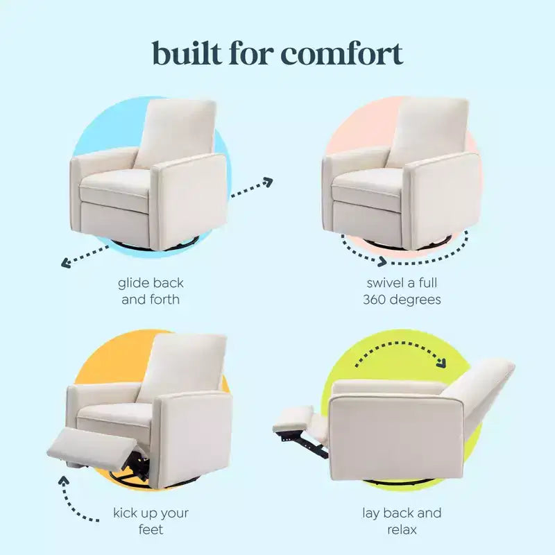 Fauteuil inclinable et planeur pivotant