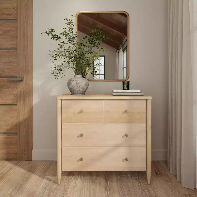 Commode à 3 tiroirs et tiroir supérieur divisé