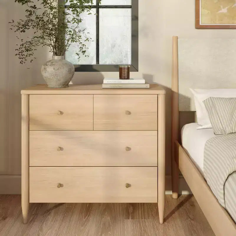 Commode à 3 tiroirs et tiroir supérieur divisé