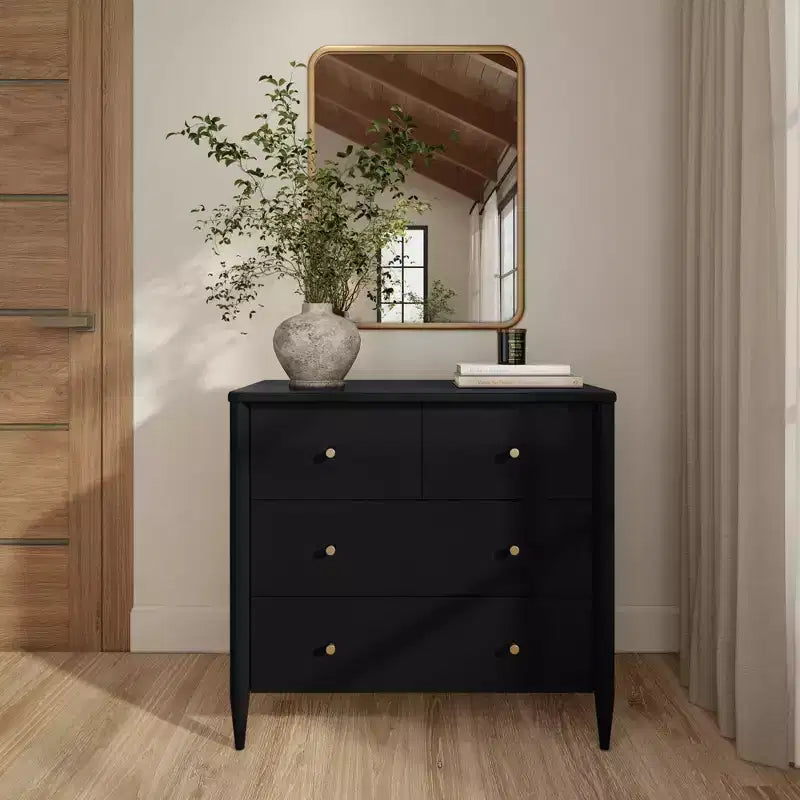 Commode à 3 tiroirs et tiroir supérieur divisé