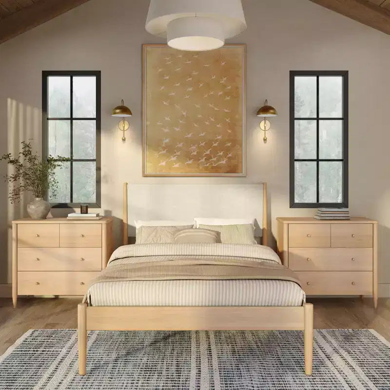 Commode à 3 tiroirs et tiroir supérieur divisé