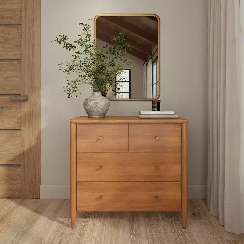 Commode à 3 tiroirs et tiroir supérieur divisé