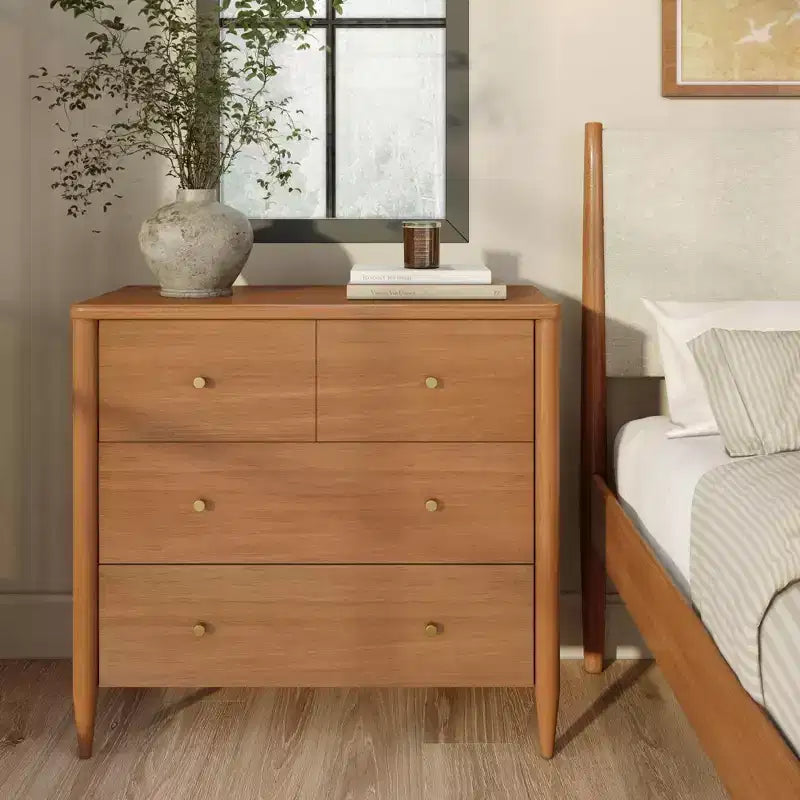 Commode à 3 tiroirs et tiroir supérieur divisé