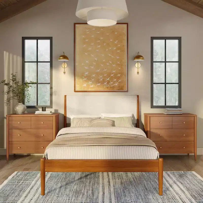 Commode à 3 tiroirs et tiroir supérieur divisé