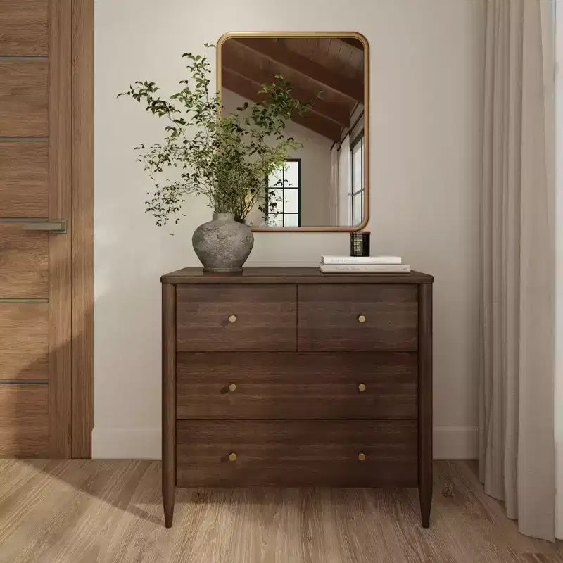 Commode à 3 tiroirs et tiroir supérieur divisé