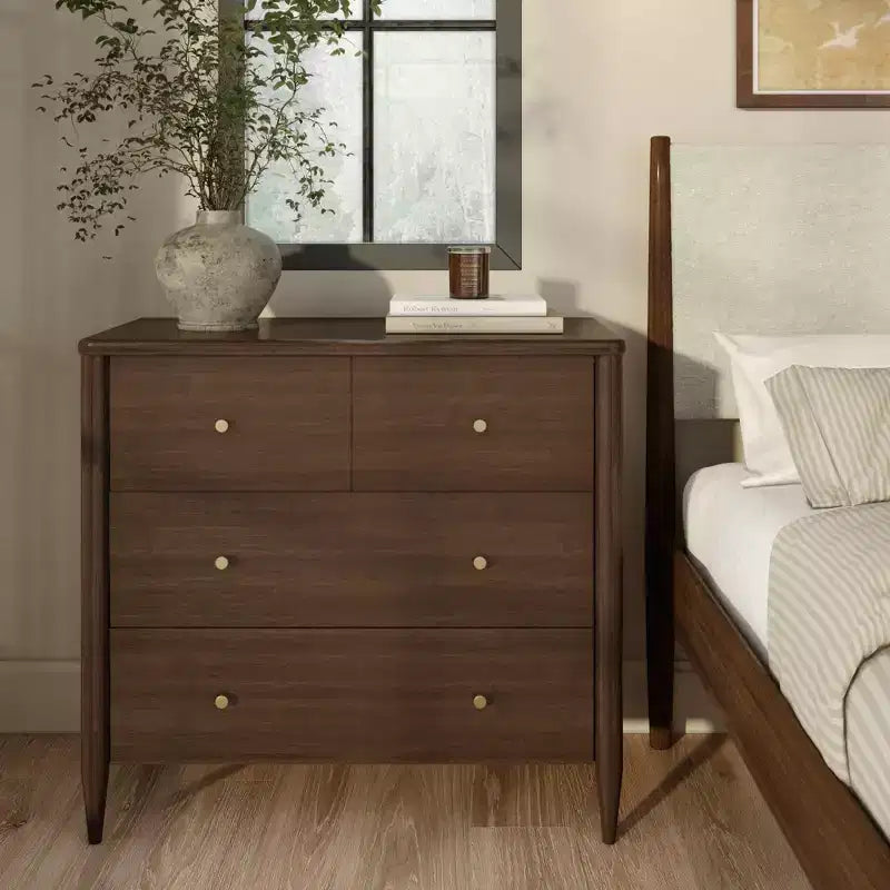 Commode à 3 tiroirs et tiroir supérieur divisé