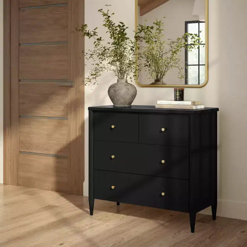 Commode à 3 tiroirs et tiroir supérieur divisé