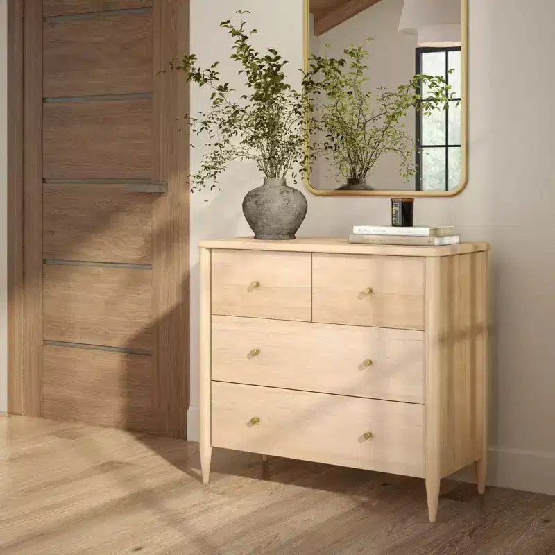 Commode à 3 tiroirs et tiroir supérieur divisé