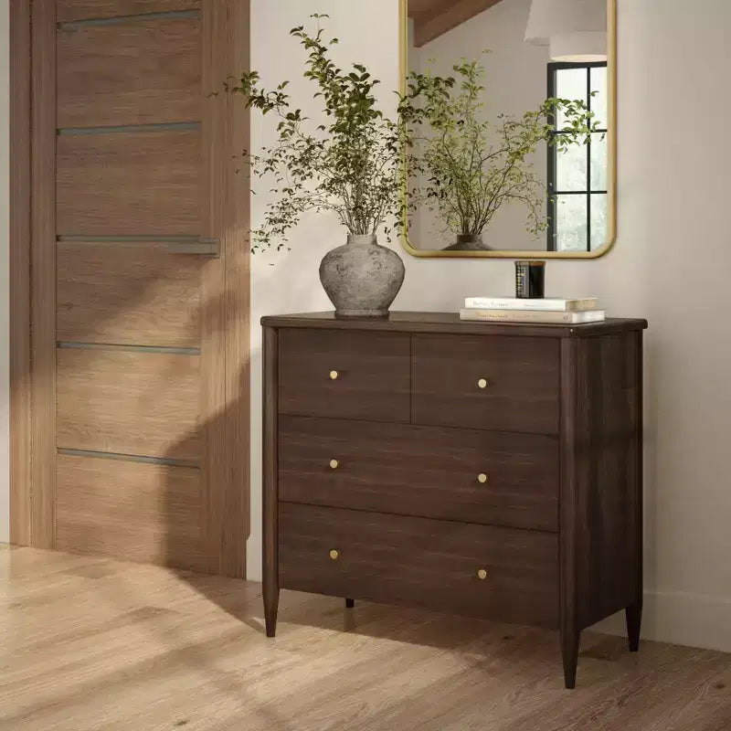 Commode à 3 tiroirs et tiroir supérieur divisé