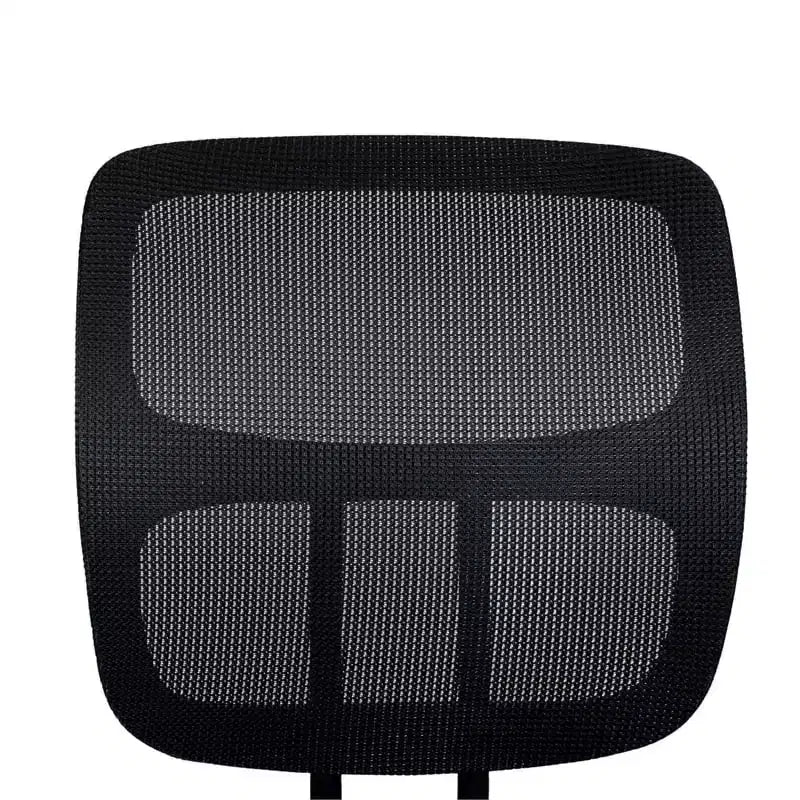Chaise de bureau en maille - Chaise de bureau sans accoudoirs, hauteur réglable, soutien ergonomique