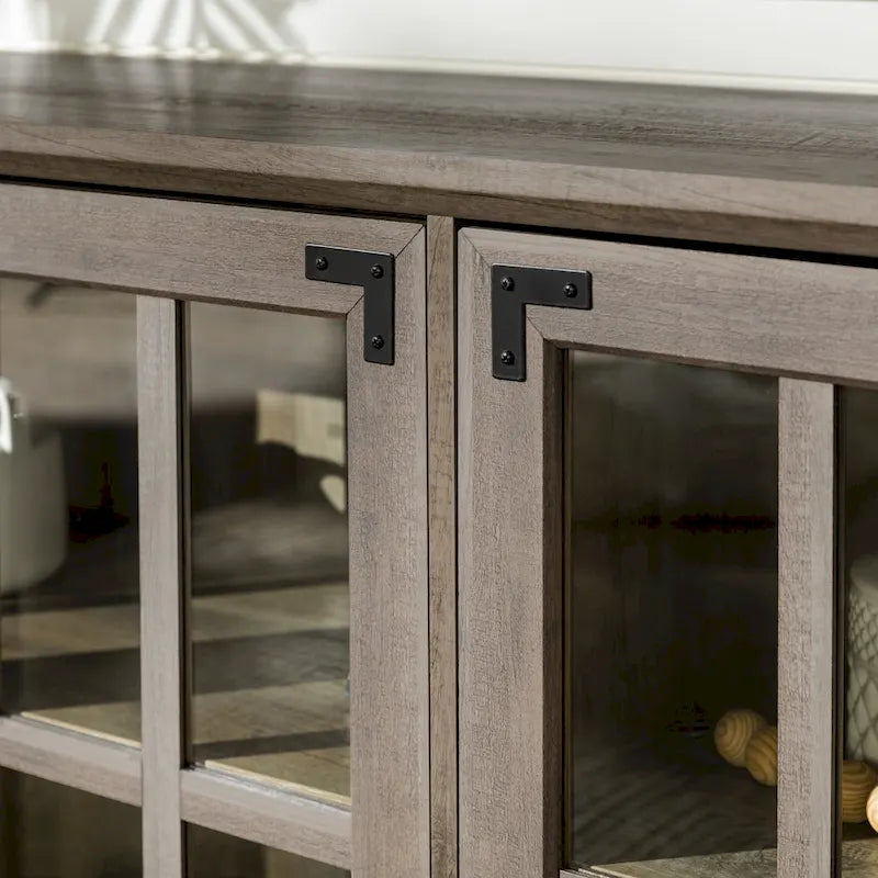 Middlebrook 58-inch Rustic 4-Door TV Stand