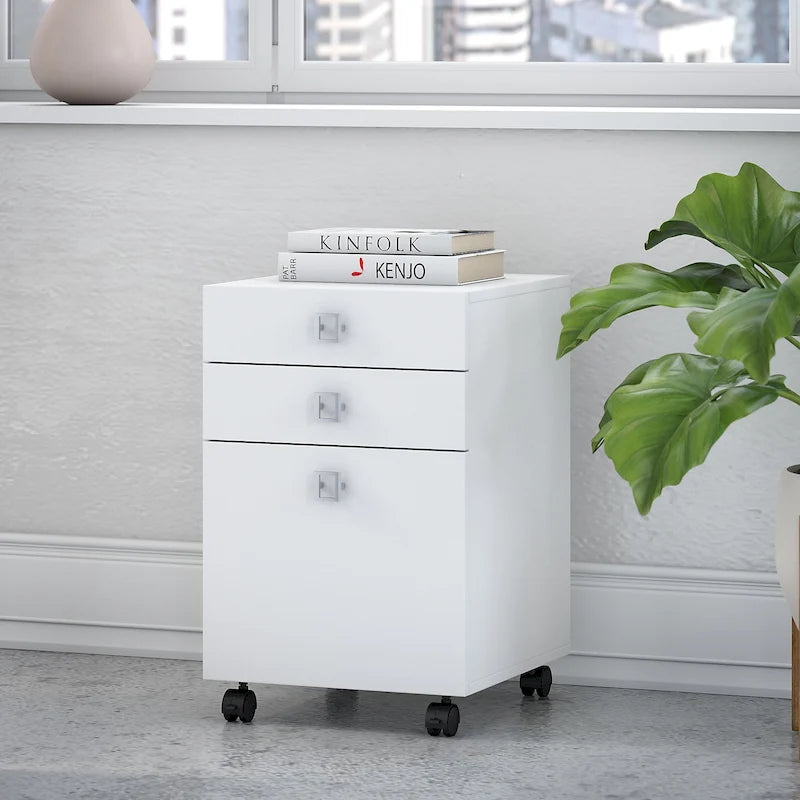 Echo 3 Drawer Mobile File Cabinet by Bush Business Furniture