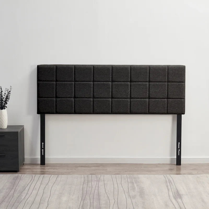 Nestl Square Tufted Upholstered Adjustable Headboard