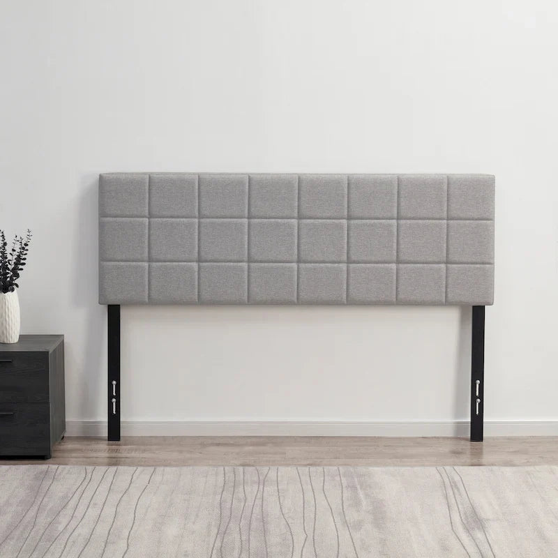 Nestl Square Tufted Upholstered Adjustable Headboard