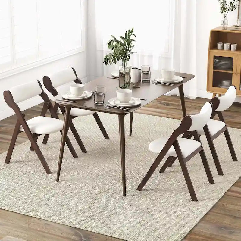 Costway Set of 2/4 Folding Chairs with Comfy Padded Backrest & Seat