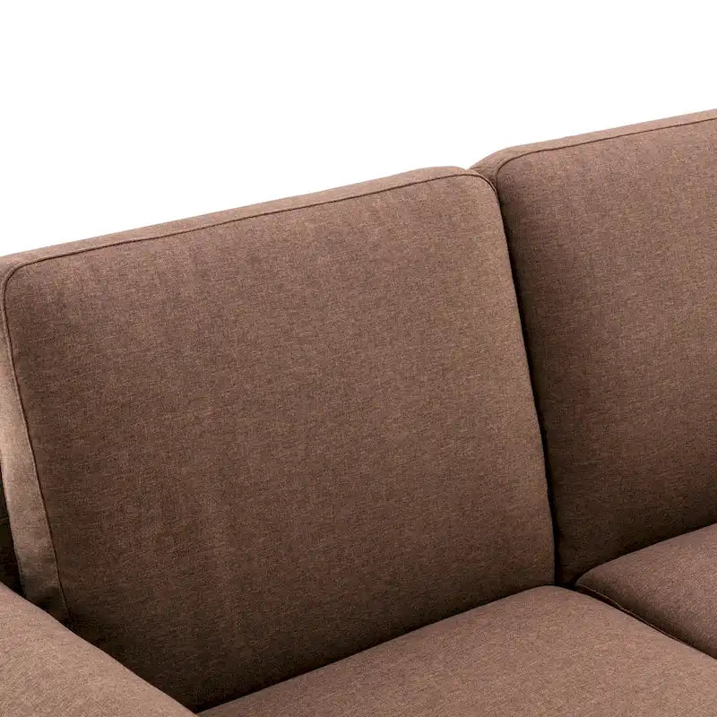 Roomfitters 57.9 Pull-Out Sleeper Sofa Loveseat with Twin Size Memory Foam Mattress, Two USB Charging Ports