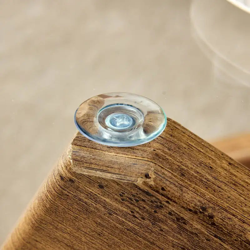 33.4 Modern Round Tempered Glass Table