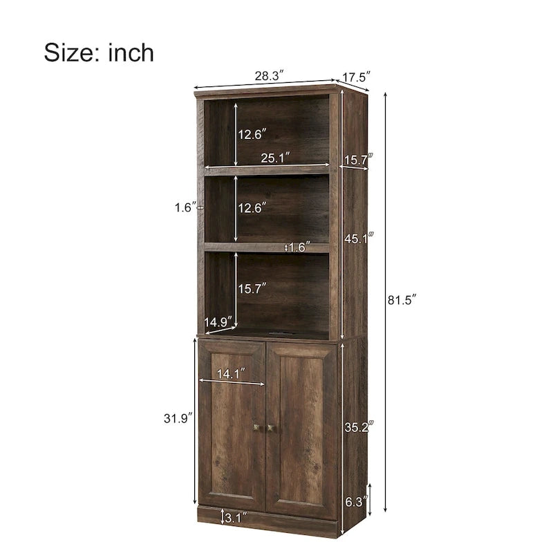 Space-Saving Modern Murphy Bed with Dual Piston Lift - Foldable Platform Bed Convertible Hidden Cabinet Design Cube Cabinet Bed