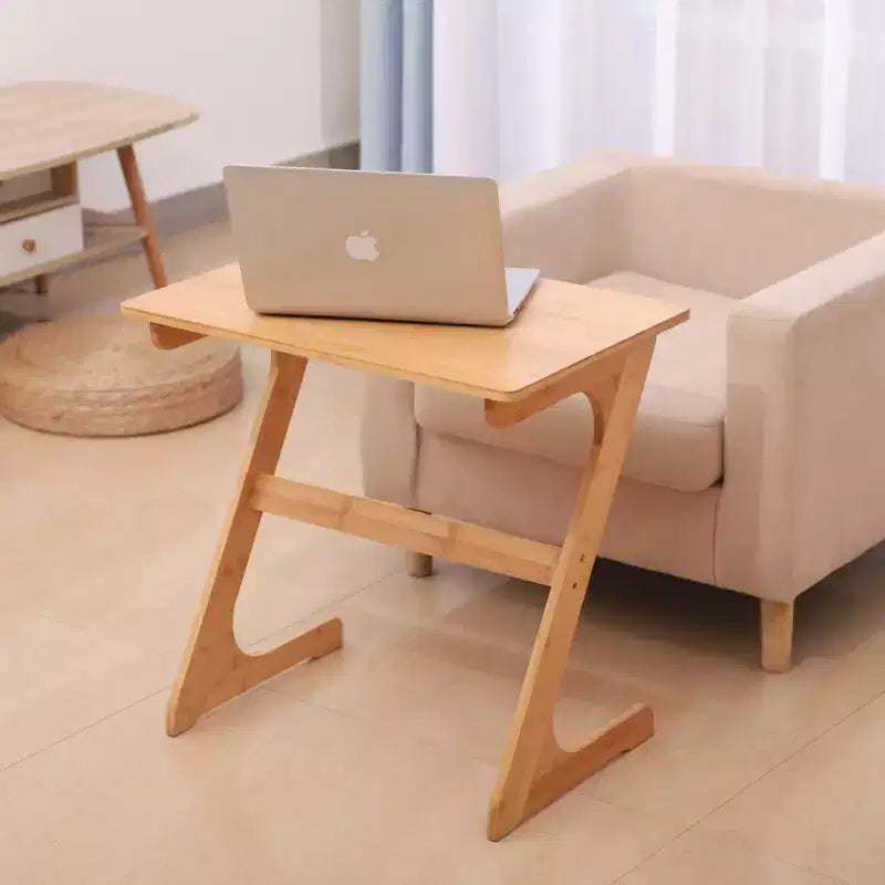 Table d'ordinateur portable multifonctionnelle pratique en bambou