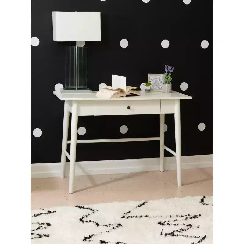 Bureau spacieux de 42 pouces · Cadre en chêne · Design industriel