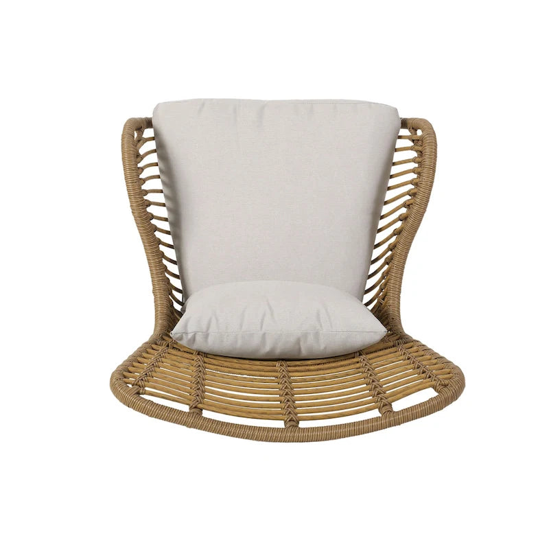 Montana Indoor Wicker Club Chairs with Cushions (Set of 2) by Christopher Knight Home