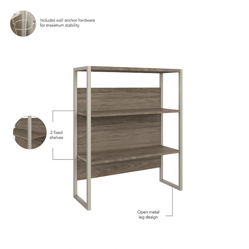 Hybrid 36W Bookcase Hutch by Bush Business Furniture