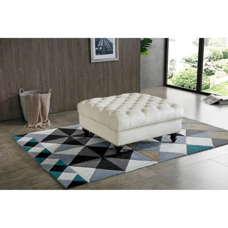 Nola Tufted Ottoman