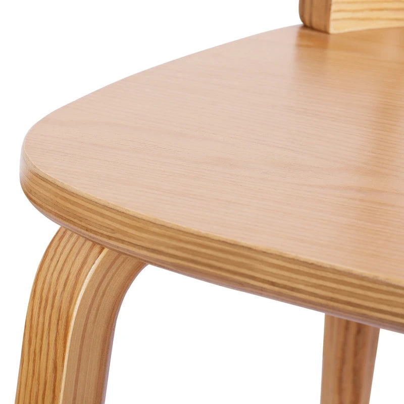 Solid Wood Slat Back Windsor Dining Chairs, Set of 2/4