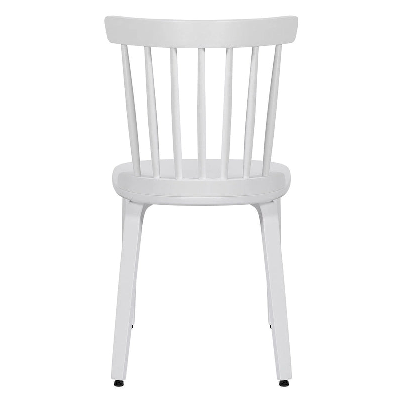Solid Wood Slat Back Windsor Dining Chairs, Set of 2/4