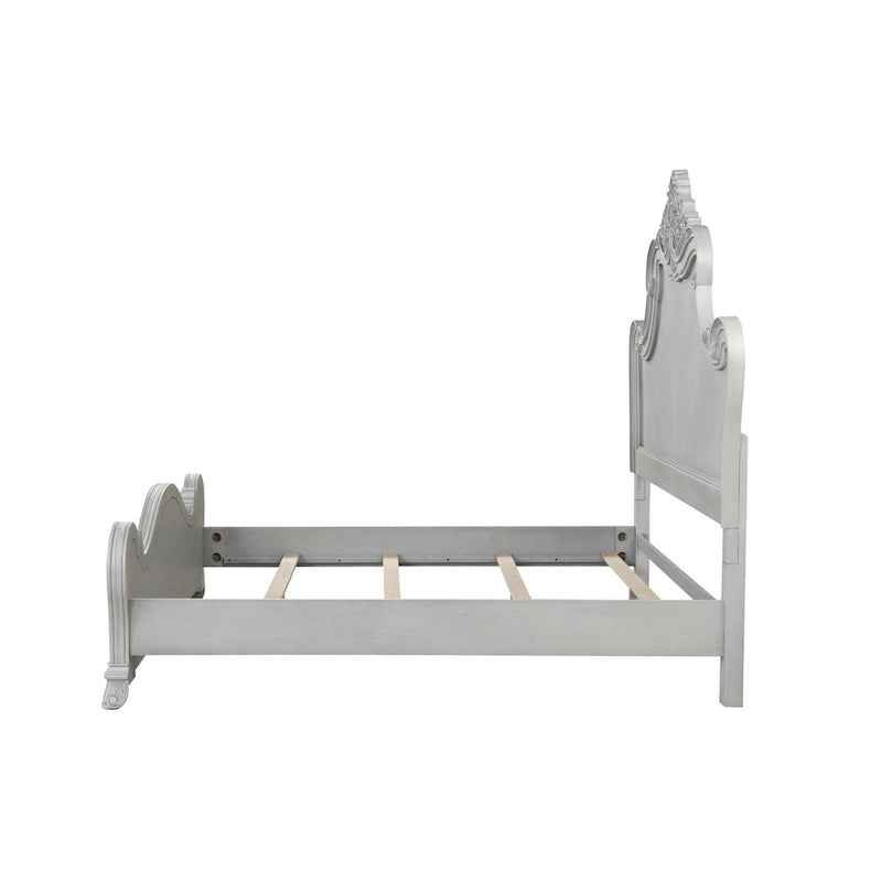 New Classic Furniture Nellison Mist Gray 4-Piece Bedroom Set with Nightstand
