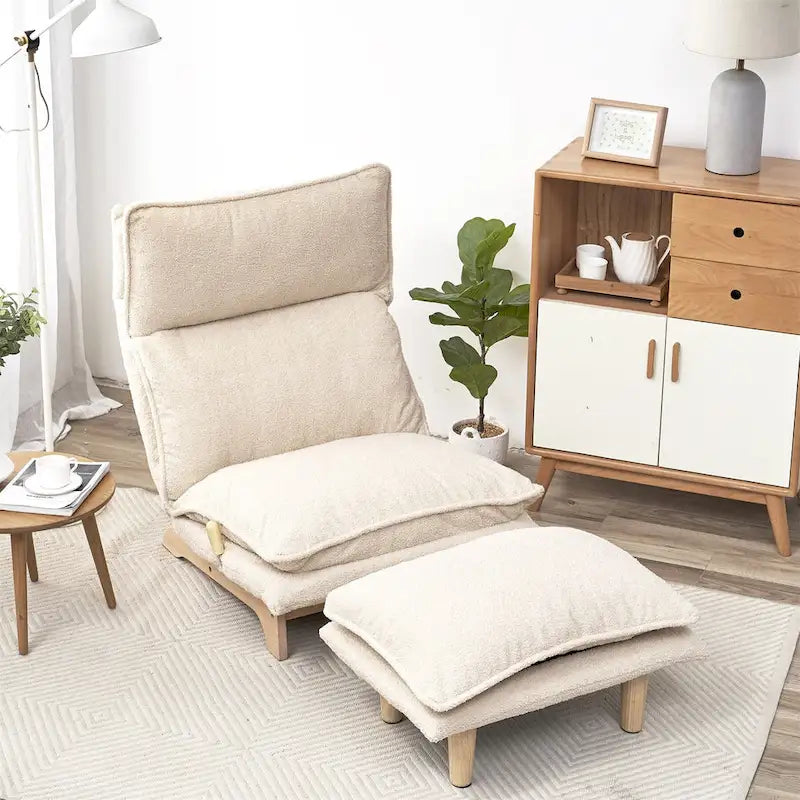 Lazy Sofa Foldable Reclining Chair