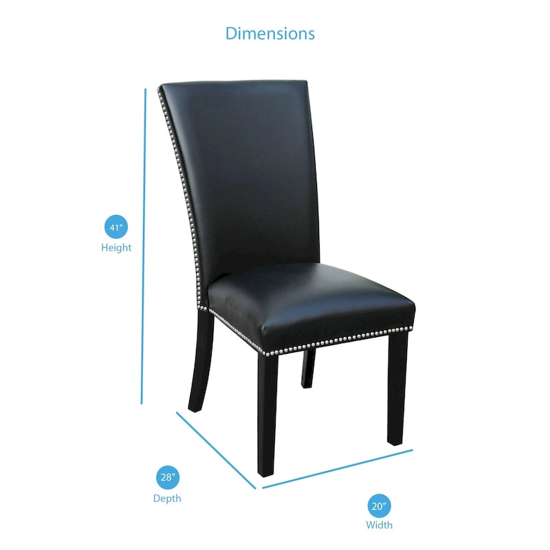 Steve Silver Mhlanga Modern Dining Chair (Set of 2)