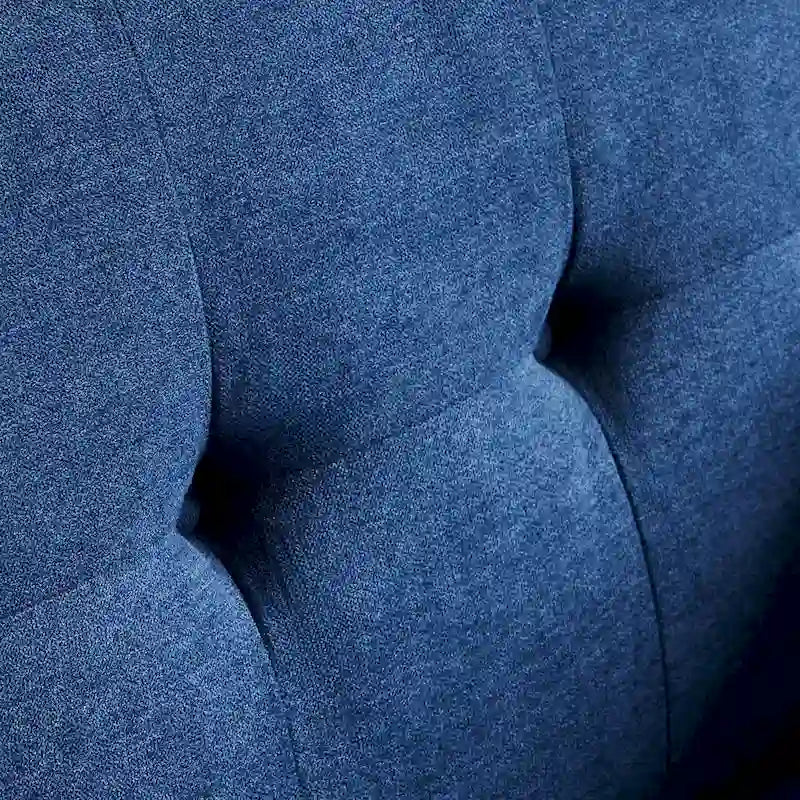 HUIMO Sofa Couch for Two People Tufted Fabric Upholstered Sofa