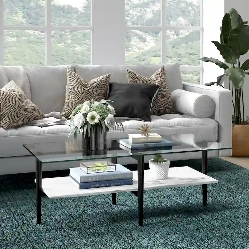 Otto Mid-Century Glam Coffee Table