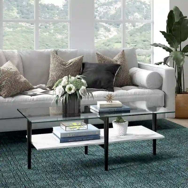 Otto Mid-Century Glam Coffee Table