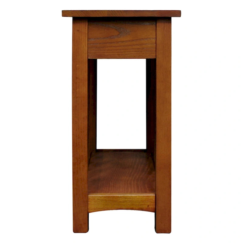 Leick Home Impeccable Transitional 1 Drawer End Table
