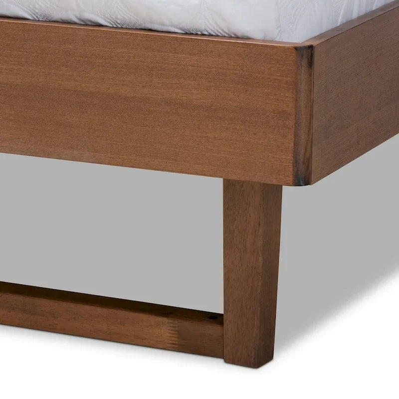 Natalia Mid-Century Modern Platform Bed