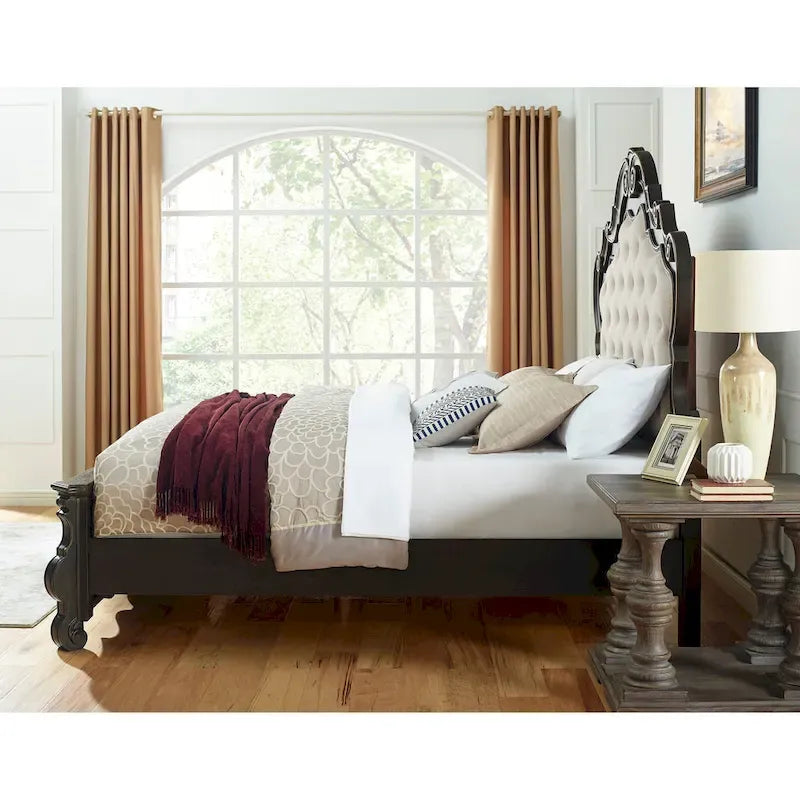 Steve Silver Raymond Rich Molasses Panel Bed