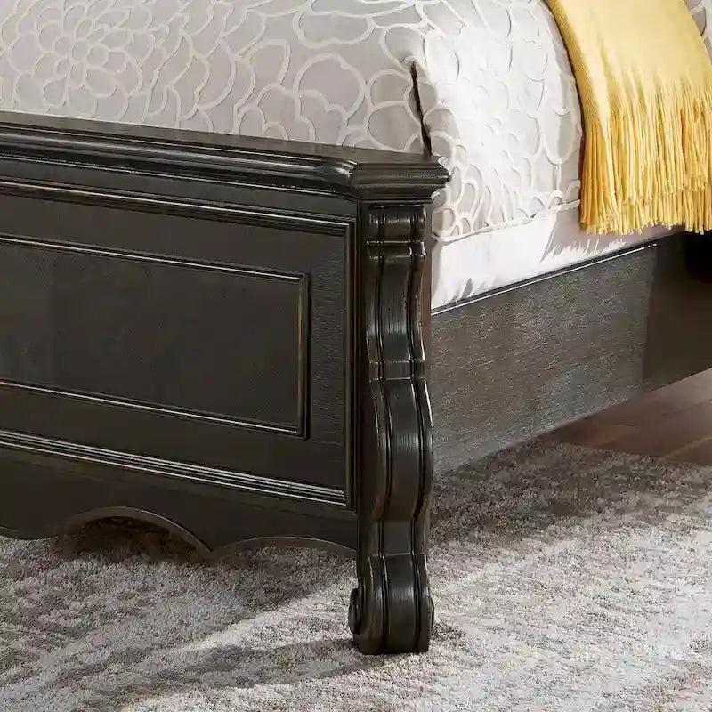 Steve Silver Raymond Rich Molasses Panel Bed