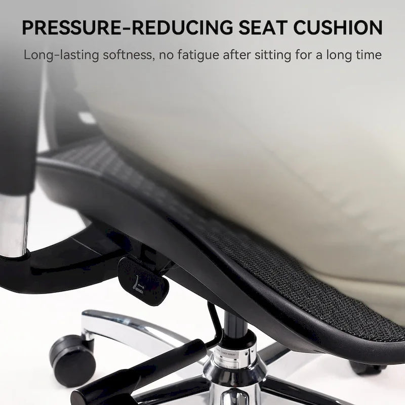 SIHOO Doro S100 Ergonomic Mesh Office Chair with Adjustable seat depth - 74*70*127