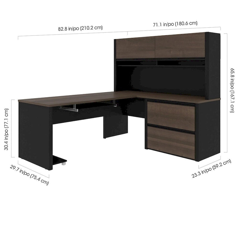 Bestar Connexion L-shape Desk