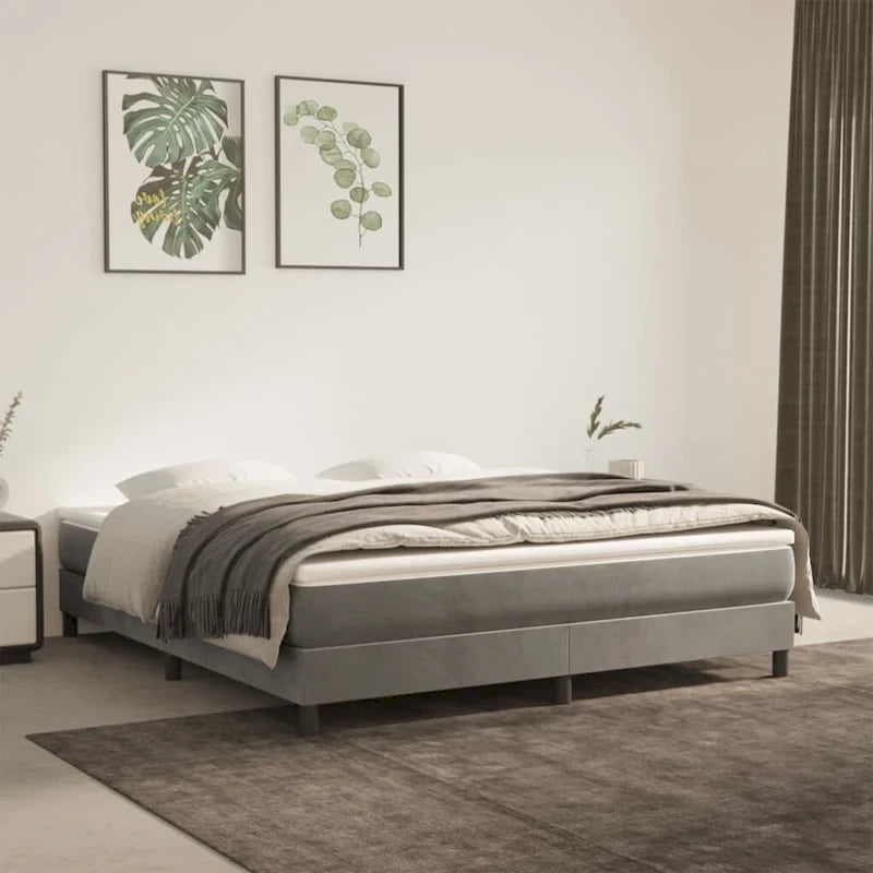 vidaXL Spring Mattress Bed-in-a-Box Single Bed Foam Mattress Medium Hardness