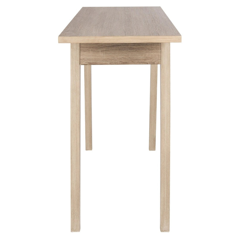 SAFAVIEH Darla Oak Console - 59 x 17.6 x 32.3 - 59Wx18Dx32H