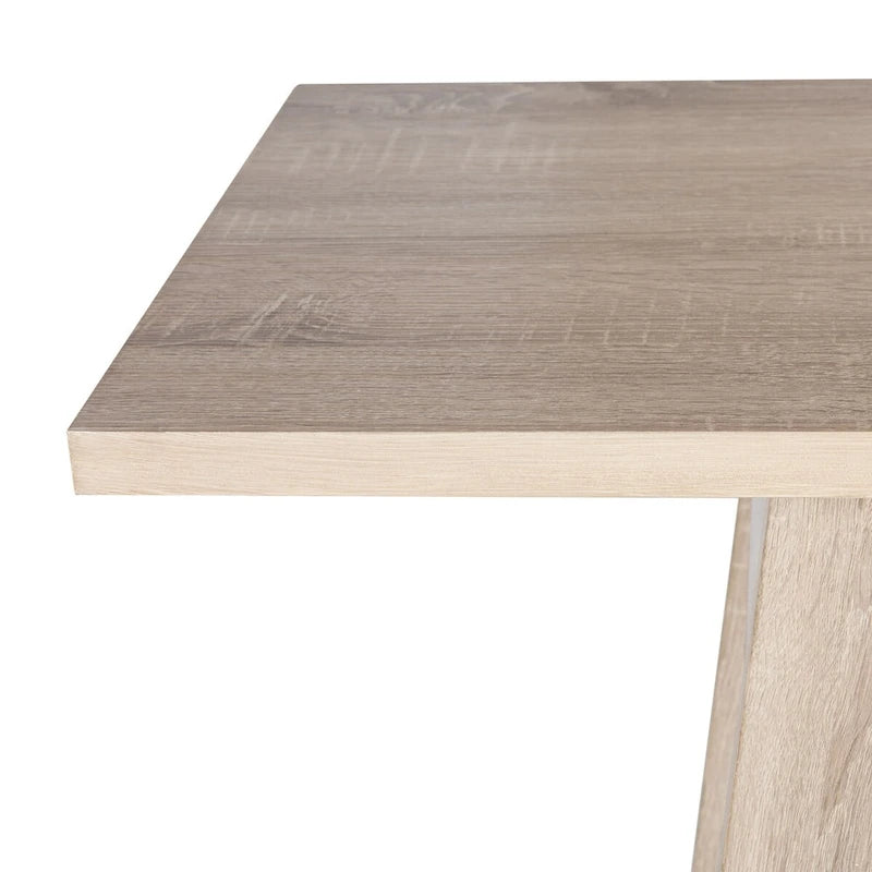 SAFAVIEH Darla Oak Console - 59 x 17.6 x 32.3 - 59Wx18Dx32H